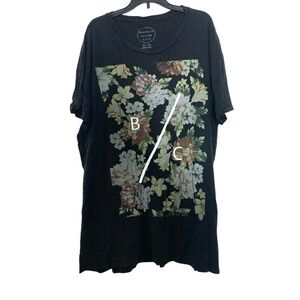 Brooklyn Calling NYC Black Floral Tee
